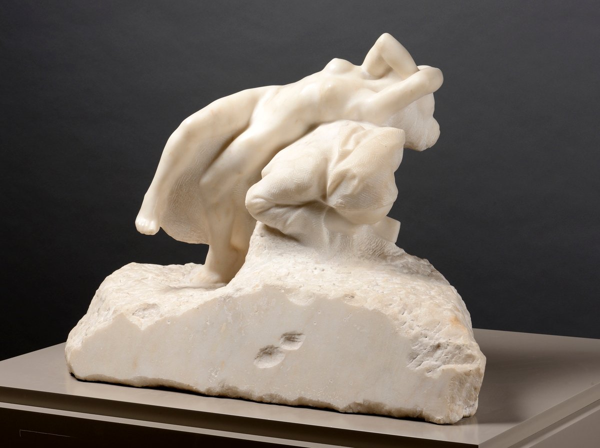 Pokušení svatého Antonína od Auguste Rodin