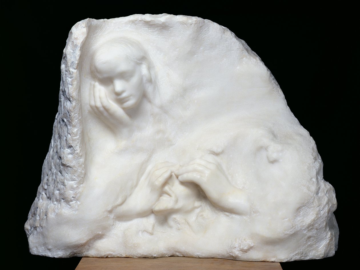 Poslední vize aneb hvězda rána, 1903 (mramor) od Auguste Rodin
