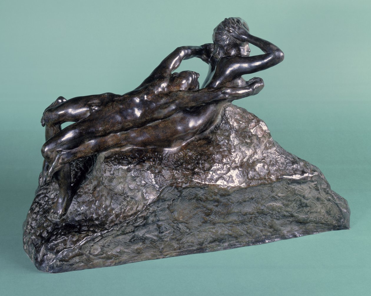 Love Fleeing, 1883-84 (bronz) od Auguste Rodin