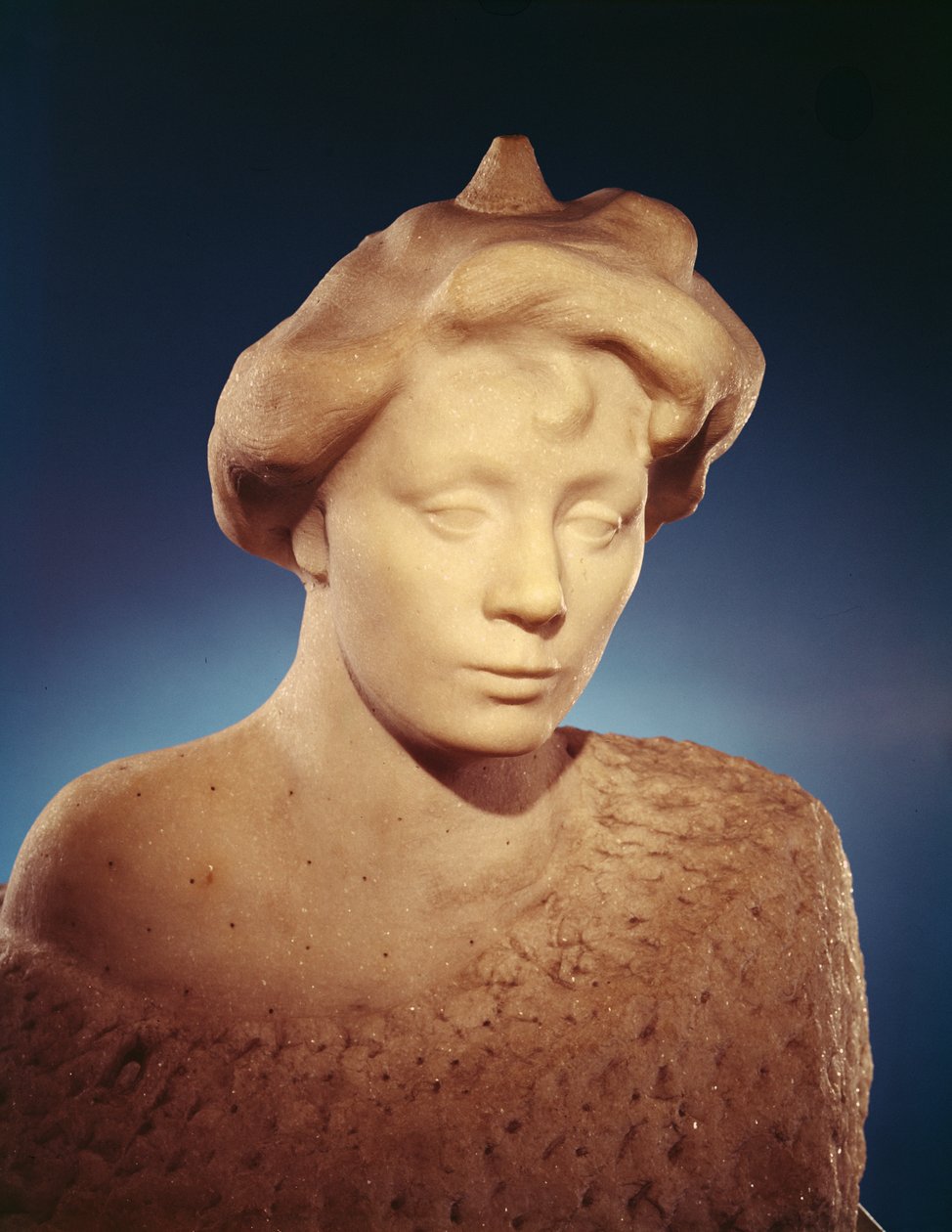 Slečna Eve Fairfax, 1904 (mramor) od Auguste Rodin