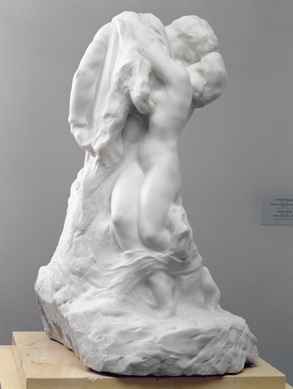 Romeo a Julie, 1905 (mramor) (viz 195199) od Auguste Rodin