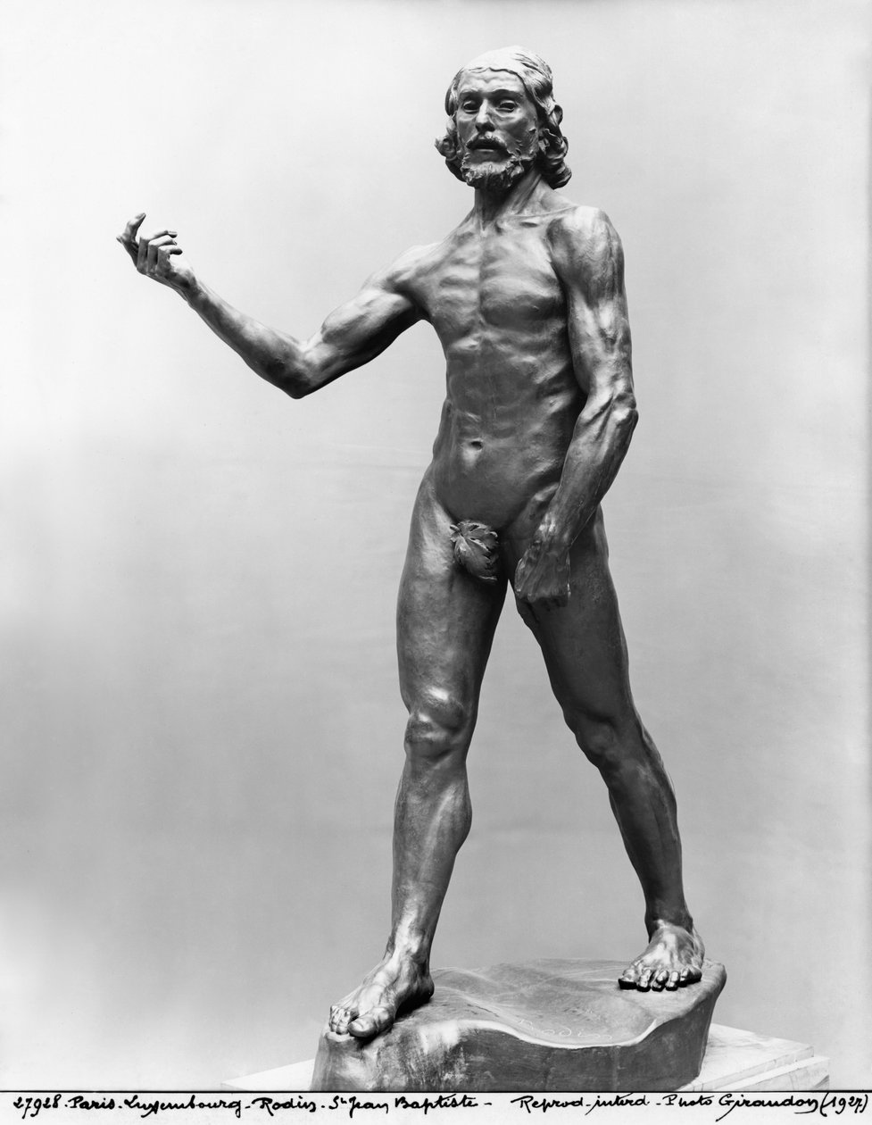 Svatý Jan Křtitel, 1878-80 (viz též 279788) (bronz) od Auguste Rodin