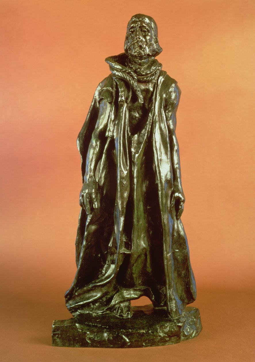 Studie pro Eustache de St. Pierre, od měšťanů z Calais, kolem 1905-1910 (bronz) od Auguste Rodin