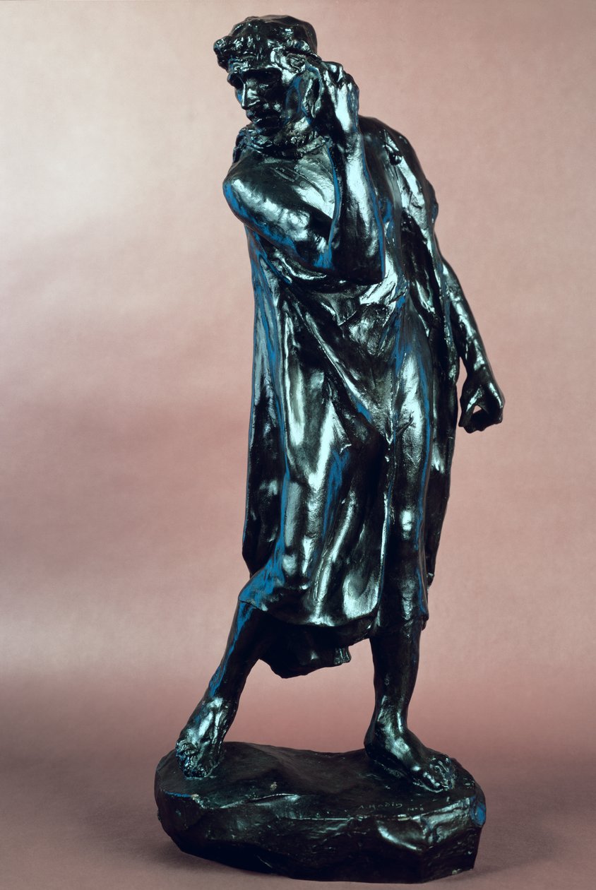 Studie pro Pierra de Wissanta, z měšťanstva Calais, kolem 1905-1910 (bronz) od Auguste Rodin
