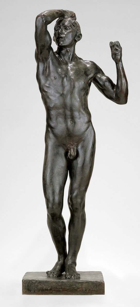 Věk bronzový, 1876-77 (bronz) od Auguste Rodin