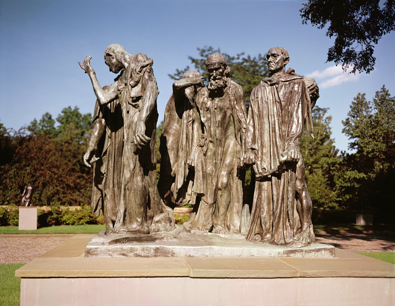 Měšťané z Calais (bronz) od Auguste Rodin