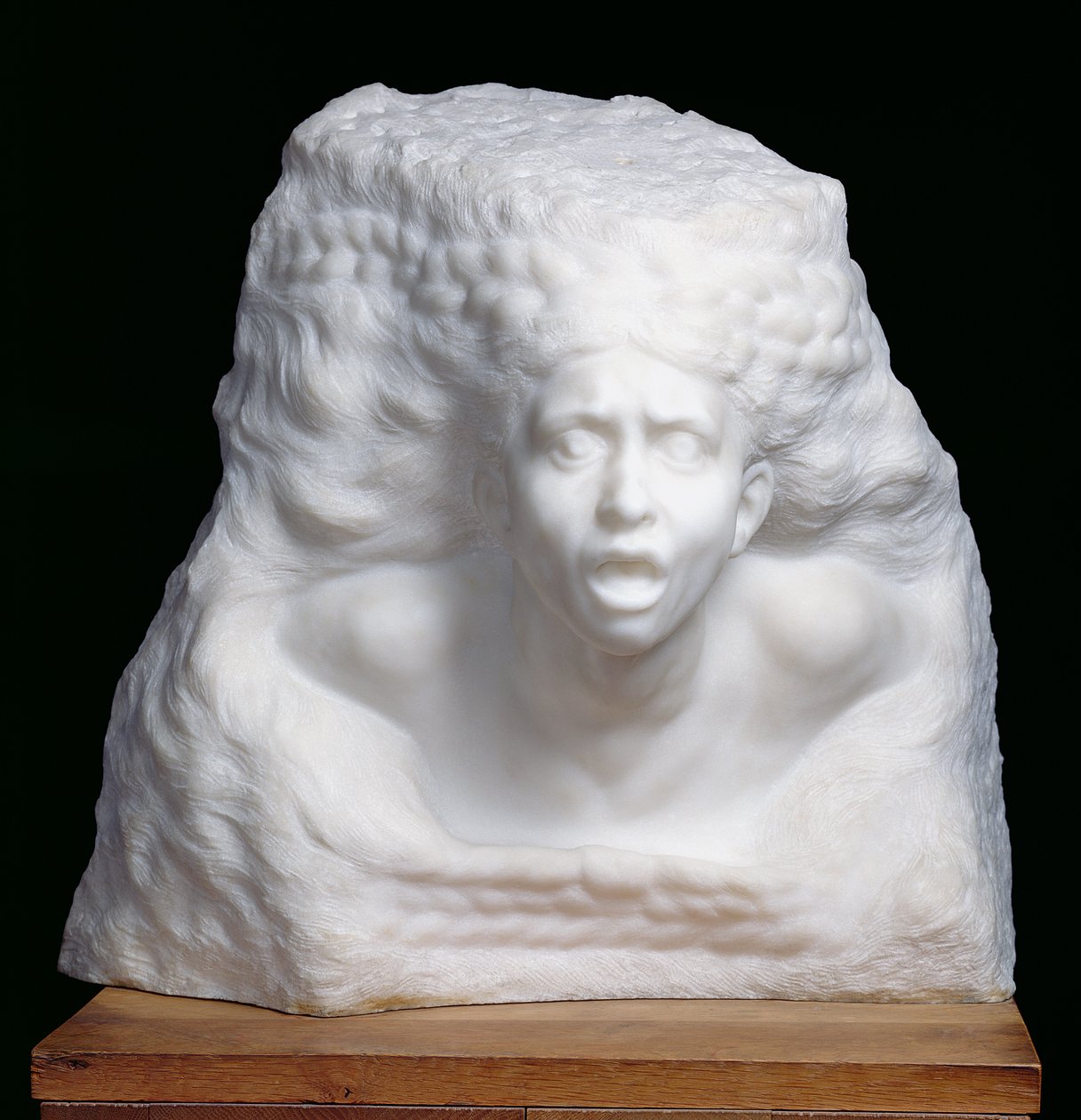 Bouře, 1886-1901 (mramor) od Auguste Rodin