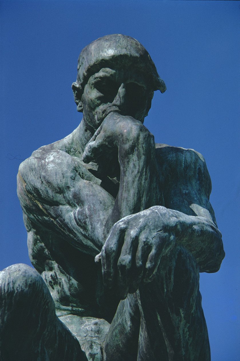 Myslitel (bronz) od Auguste Rodin