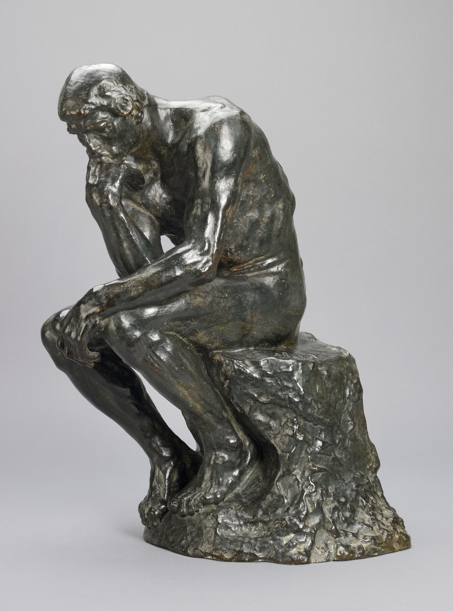 Myslitel (bronz) od Auguste Rodin
