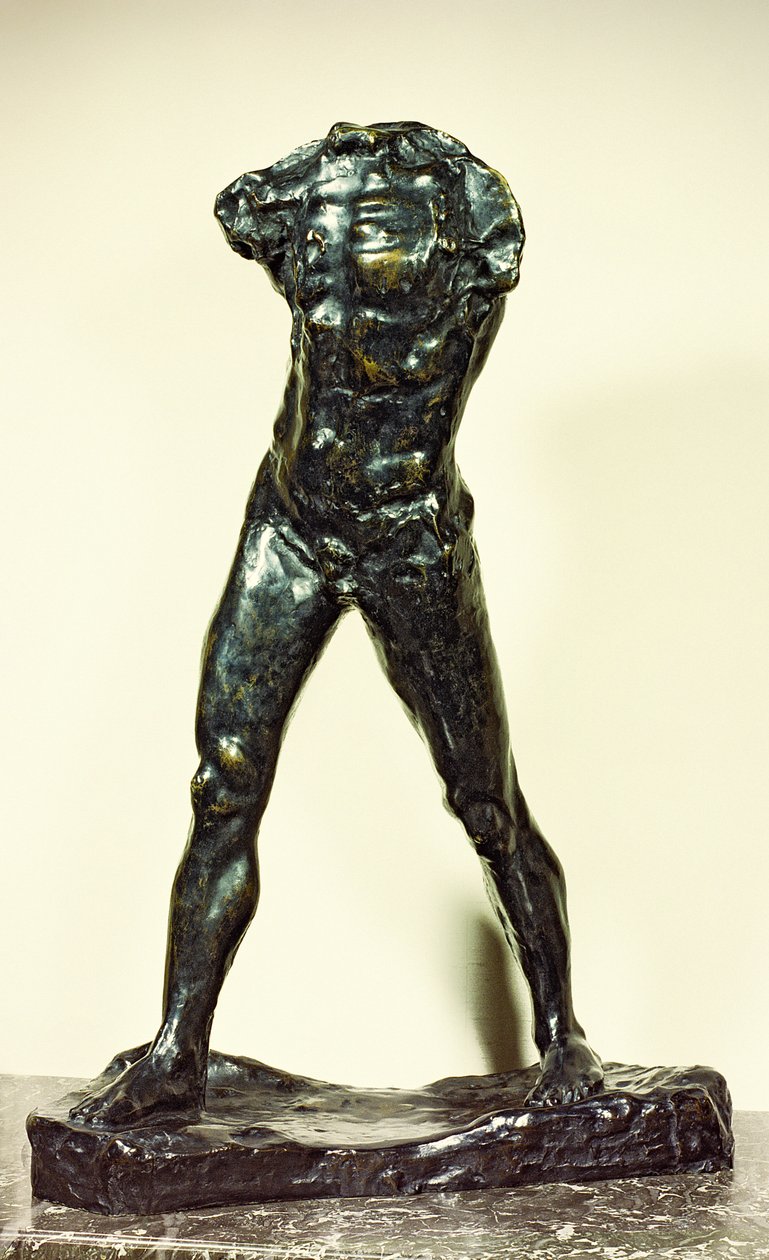 Kráčející muž, 1877 (bronz) od Auguste Rodin