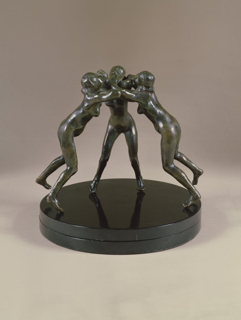 Tři nymfy, asi 1882 (bronz) od Auguste Rodin