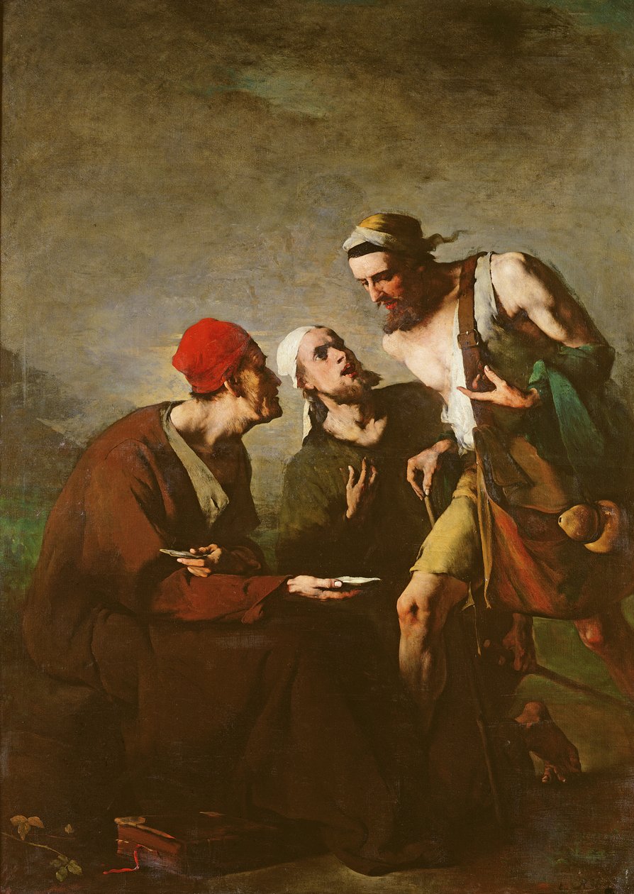 Oyster and the Litigants od Auguste Theodule Ribot