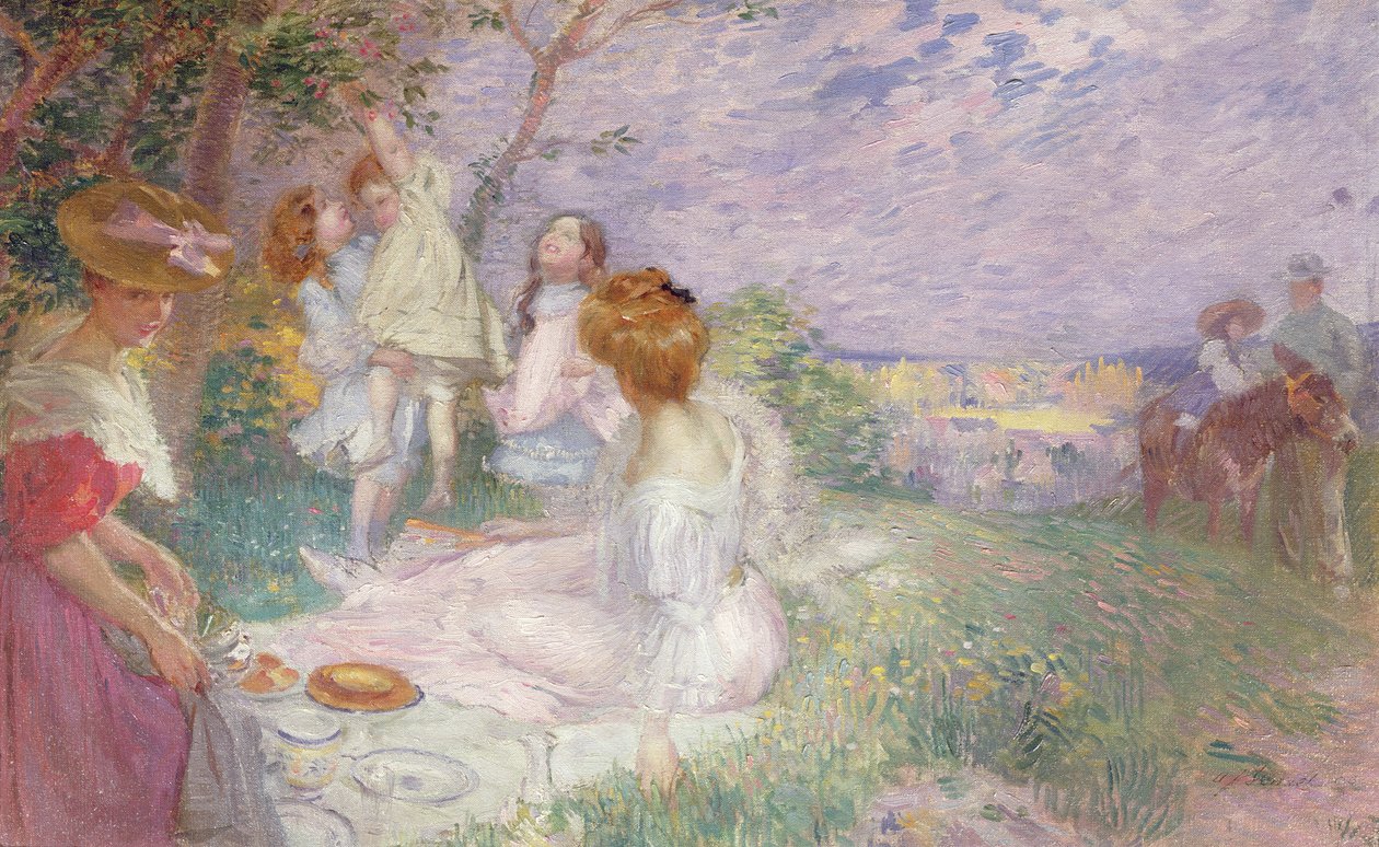 Piknik, 1906 od Auguste-Frederic Bonnet