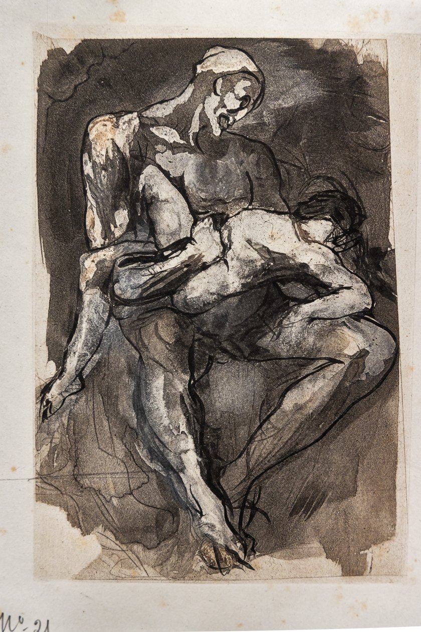 Hrabě Ugolino ve vězení od Auguste (after) Rodin