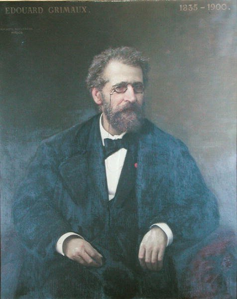 Edouard Grimaux (1835-1900) (olej na plátně) od Auguste Alexandre Hirsch
