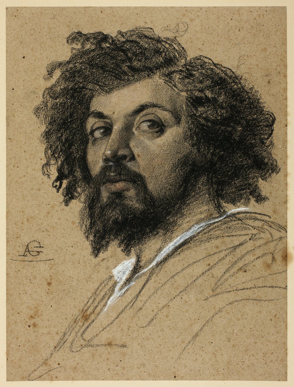 Autoportrét od Auguste Barthelemy Glaize