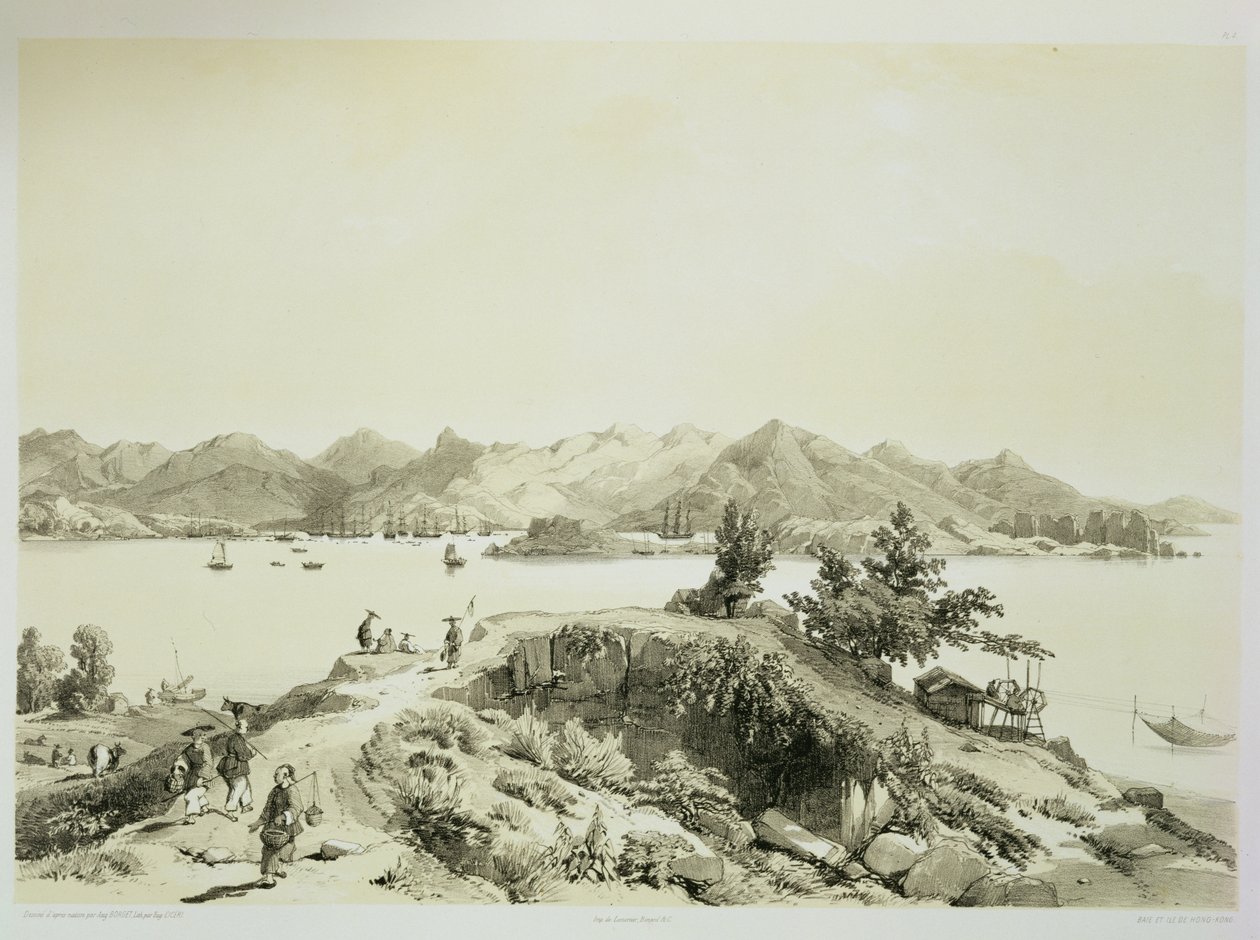 Zátoka a ostrov Hong Kong, deska 4 z 