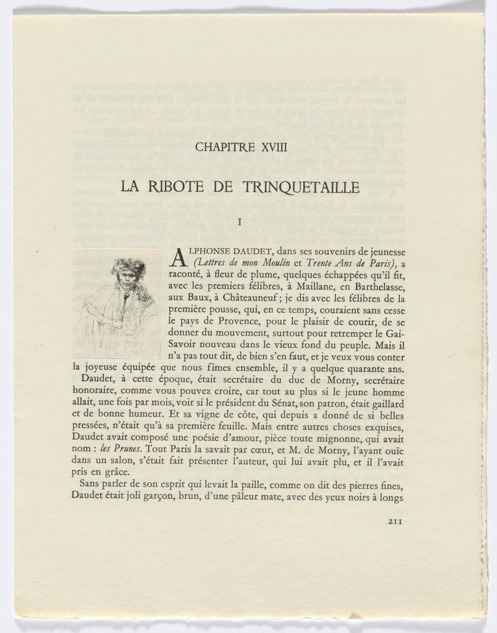 Frédéric Mistral: Mémoires et Recits by Frédéric Mistral: muž (page 211) od Auguste Brouet