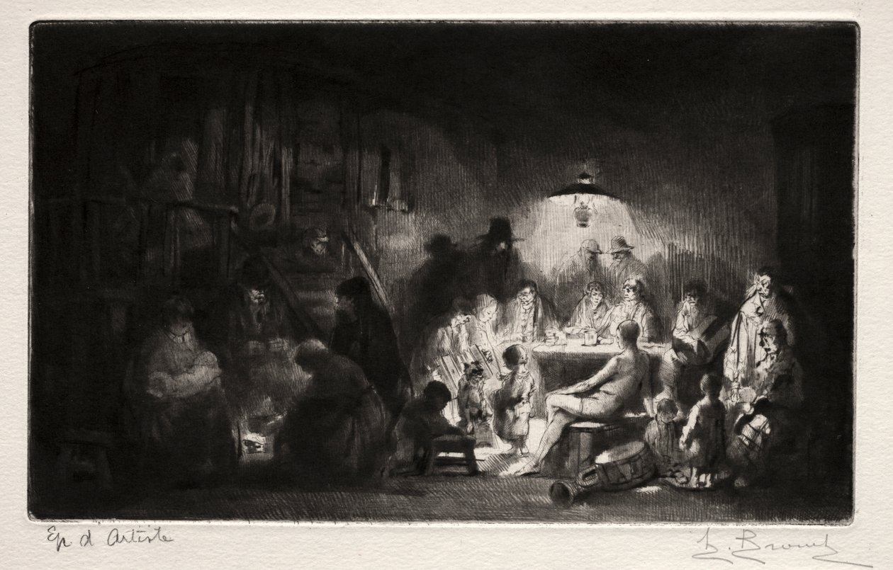 Francký cirkus od Auguste Brouet