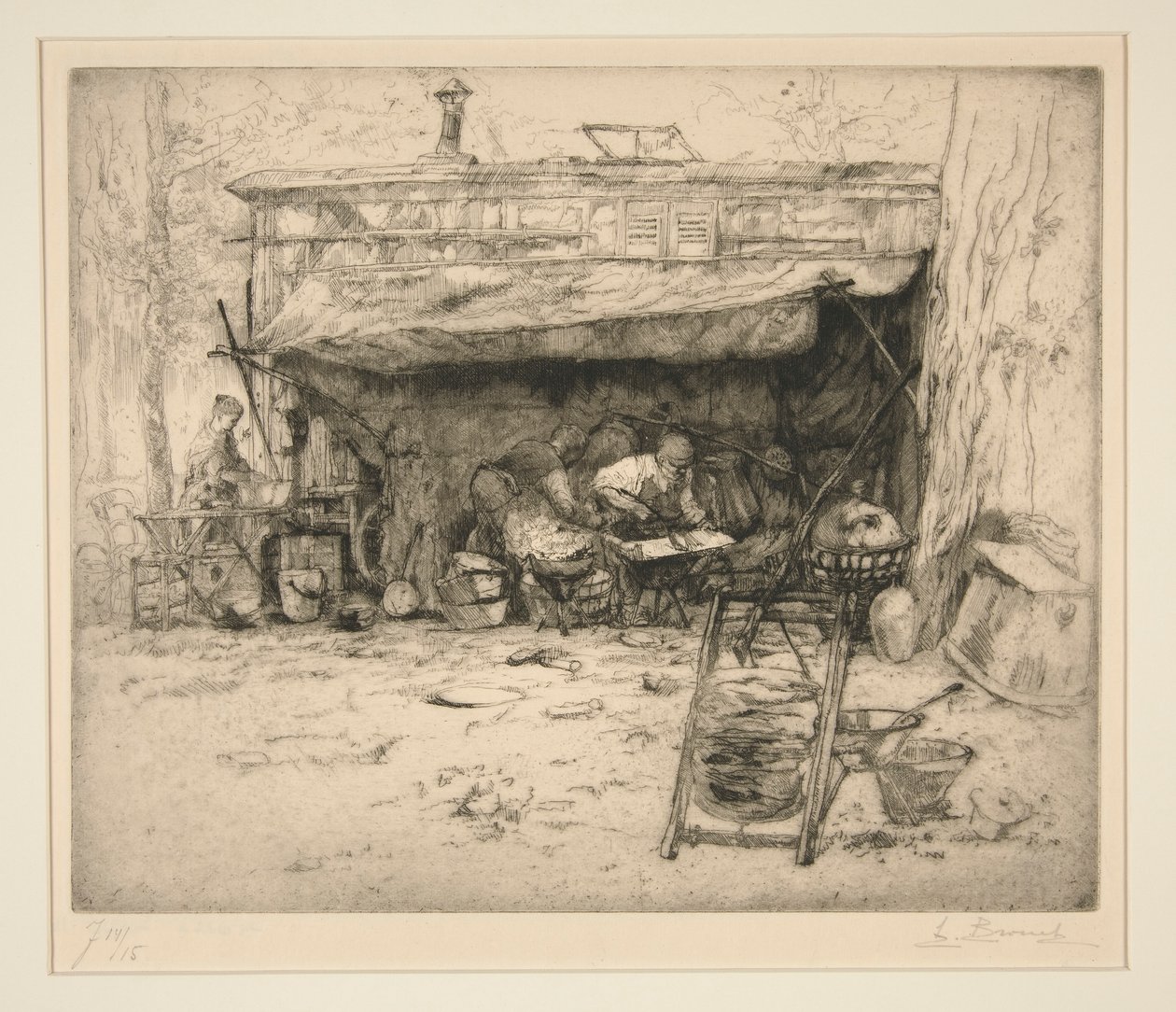 The Tinkers od Auguste Brouet