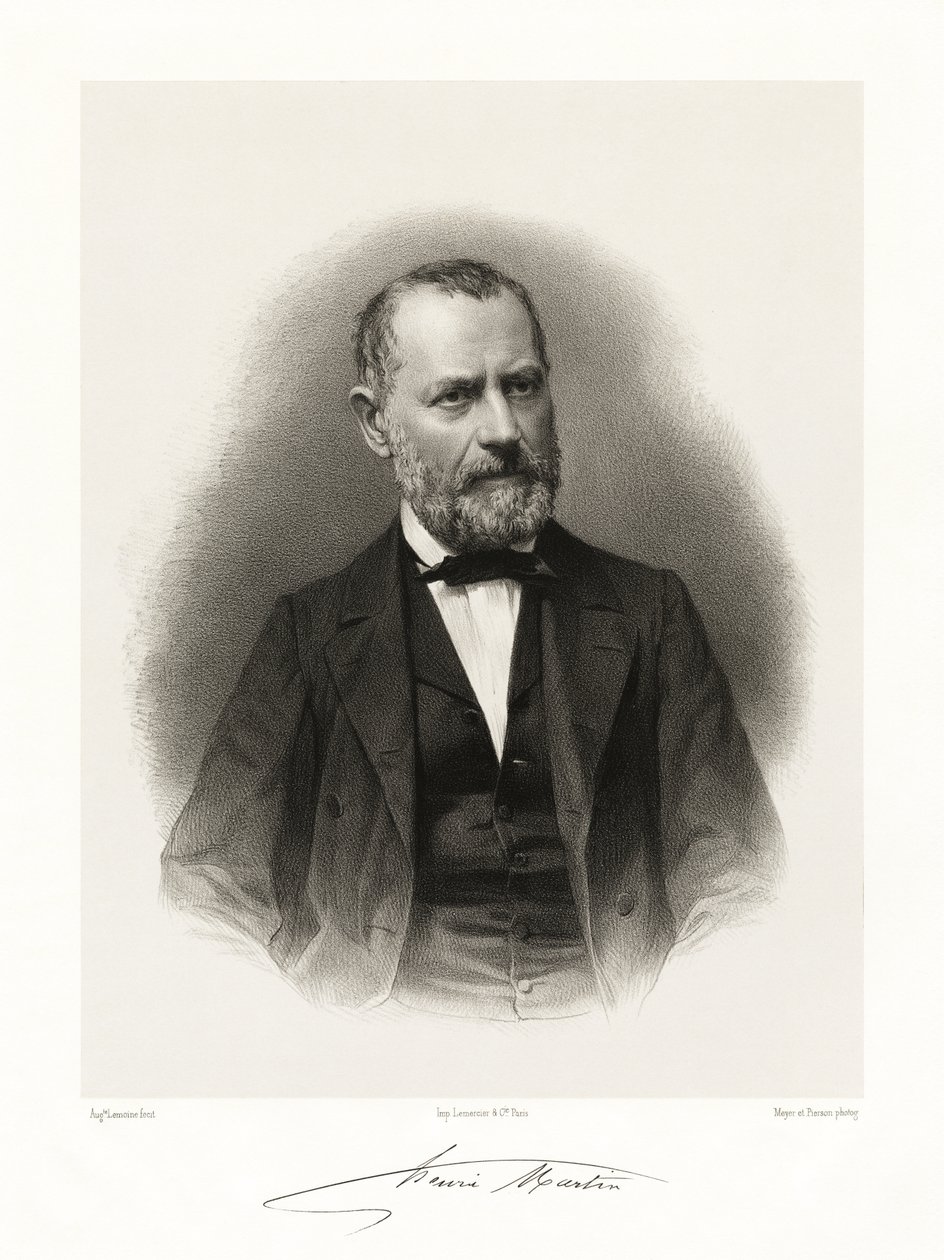 Bon Louis Henri Martin, 1865-66 od Auguste Charles Lemoine