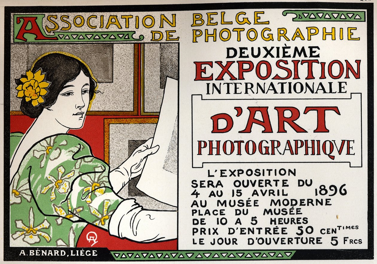 Výstava fotografického umění v Musee Moderne v Bruselu od Auguste Donnay