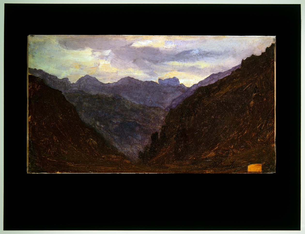 Dvě krajiny od Auguste Francois Bonheur
