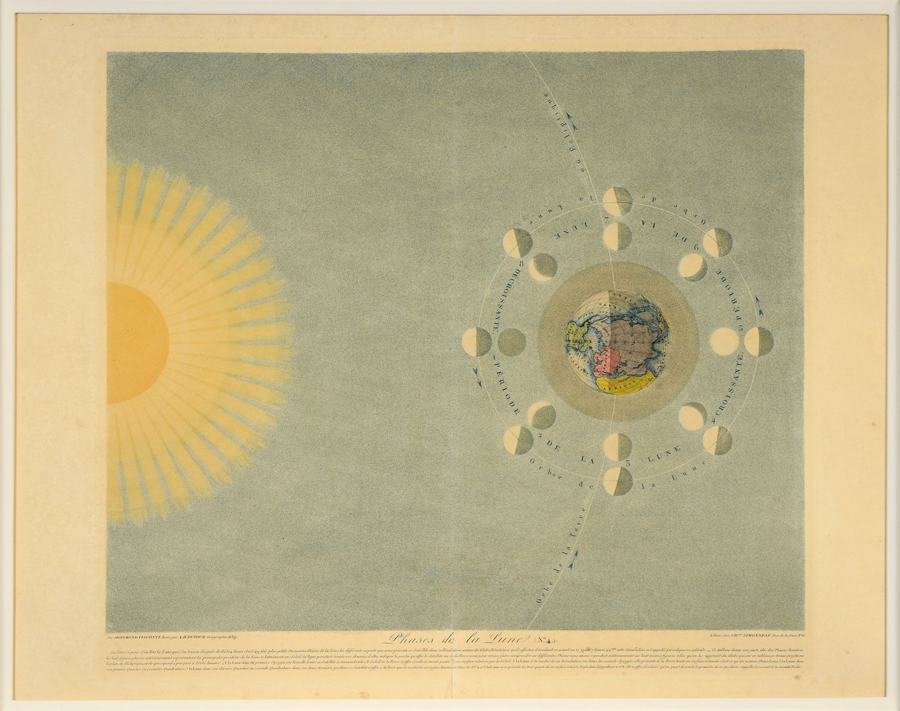 Fáze Měsíce č. 4, hospoda. 1839. od Auguste Henri Dufour
