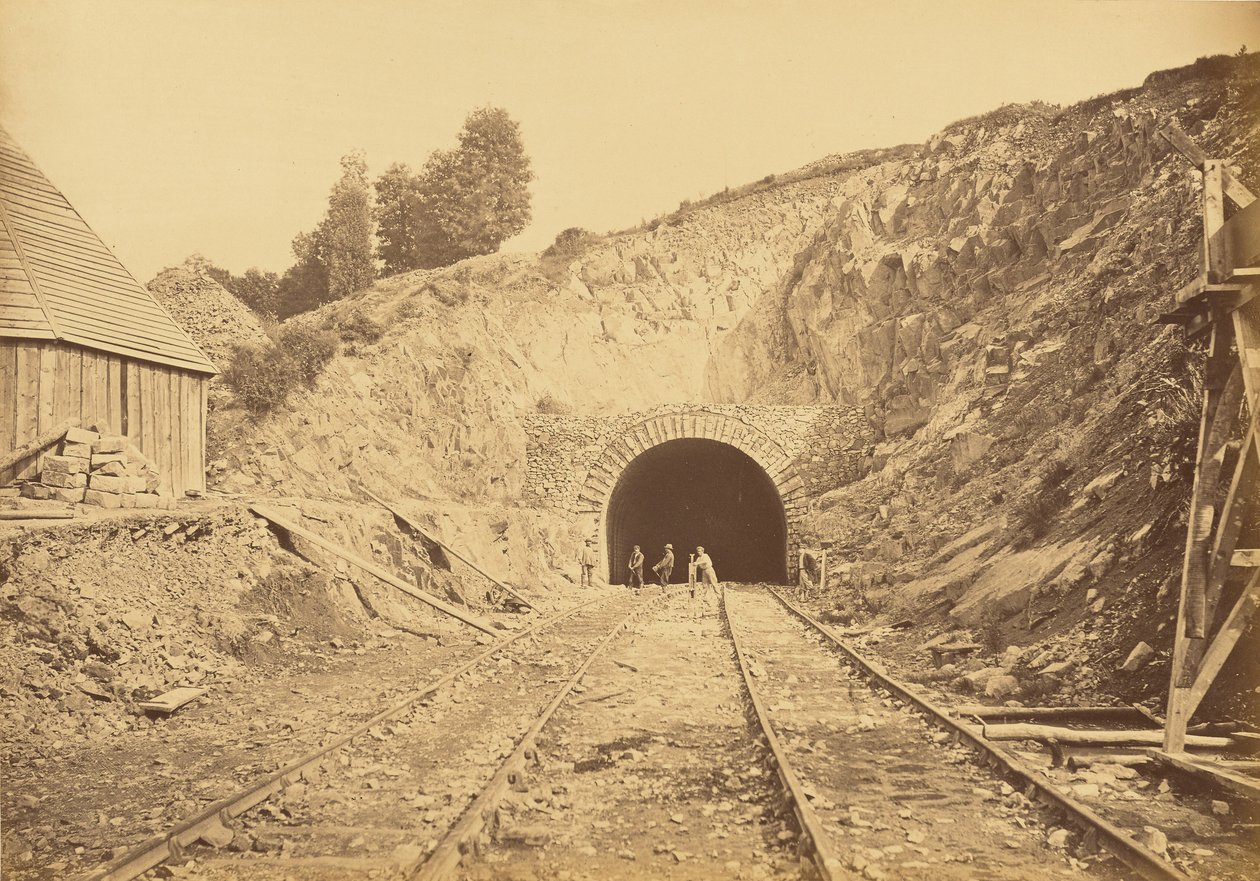 Vstup do Souterrain de Sauvage, Côté de Paris od Auguste Hippolyte Collard