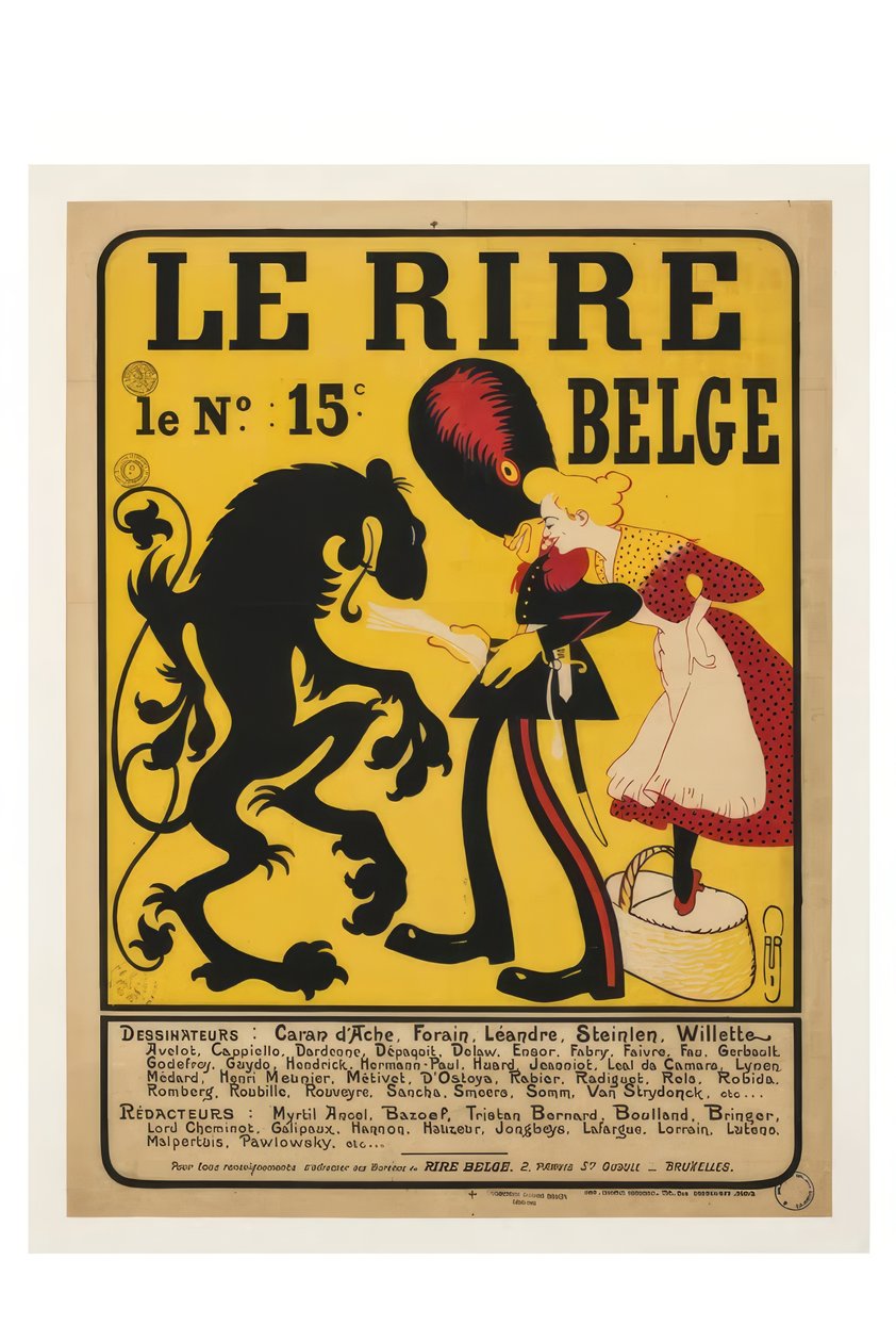 Belgický smích od Auguste Jean Baptiste Roubille