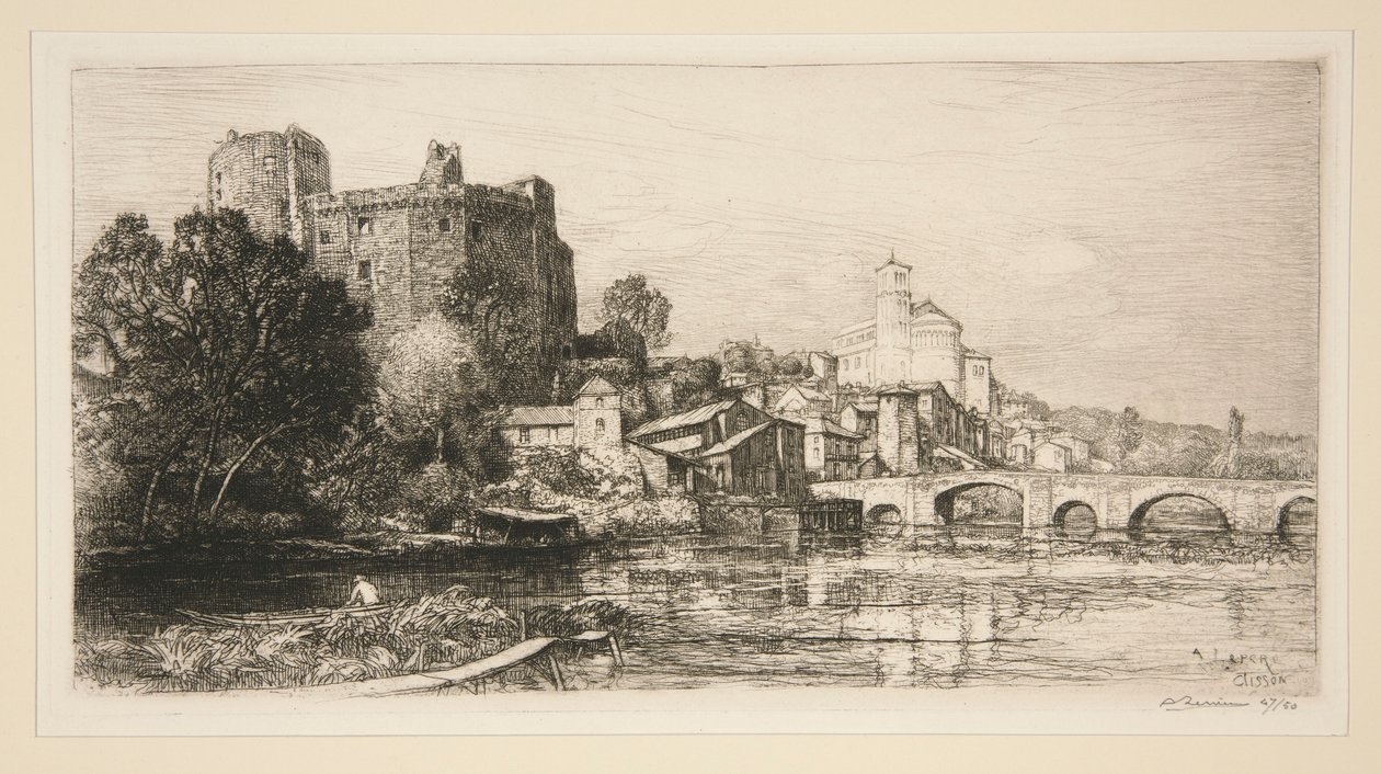 Clisson (Loire Maritime) od Auguste Lepere