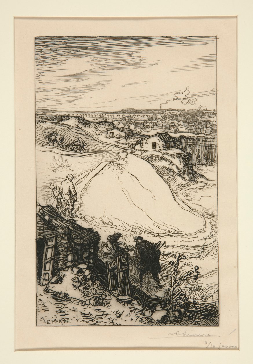 ? Jemně (U Gentilly) od Auguste Lepere