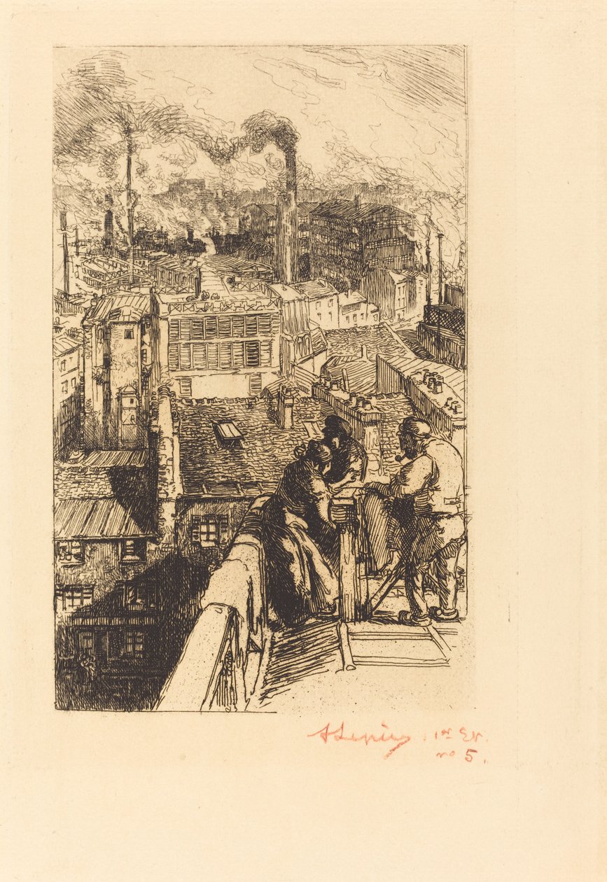 Gobelínová čtvrť od Auguste Lepere