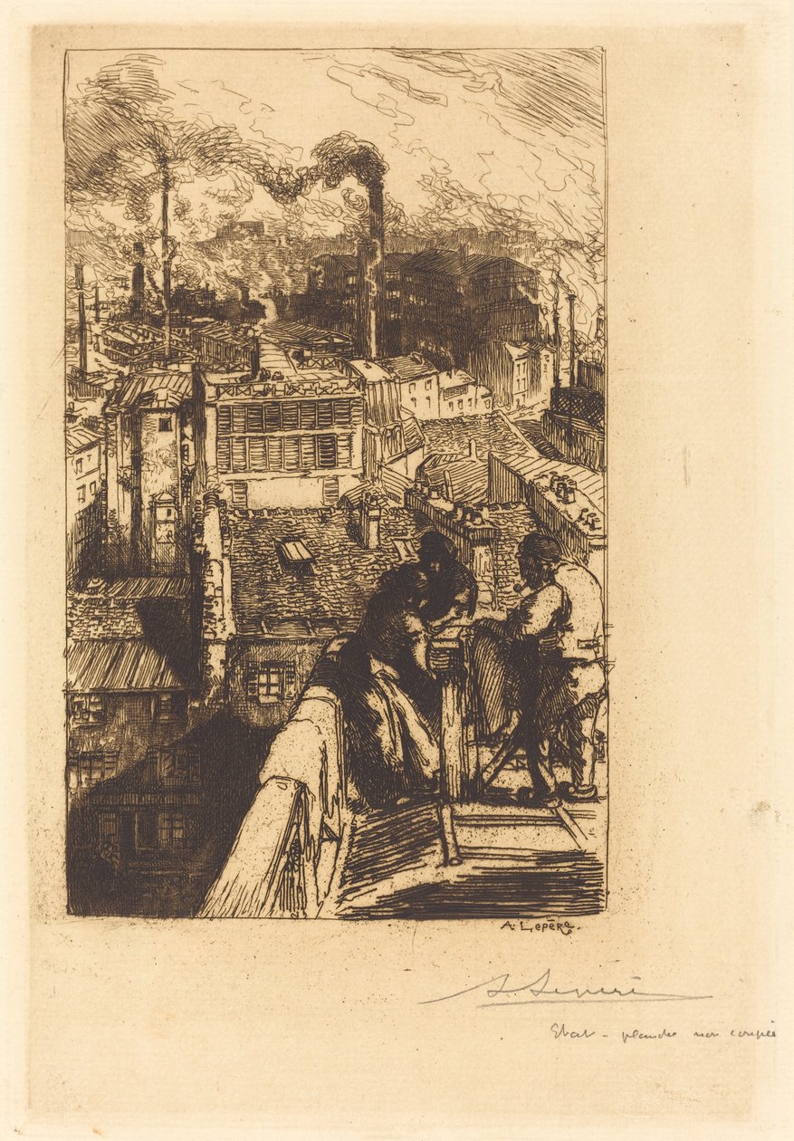 Gobelínová čtvrť od Auguste Lepere