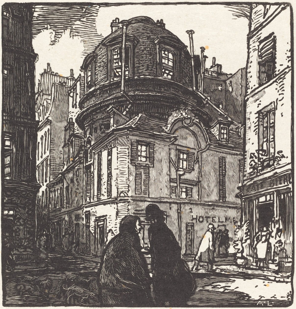 Stará lékařská akademie od Auguste Lepere