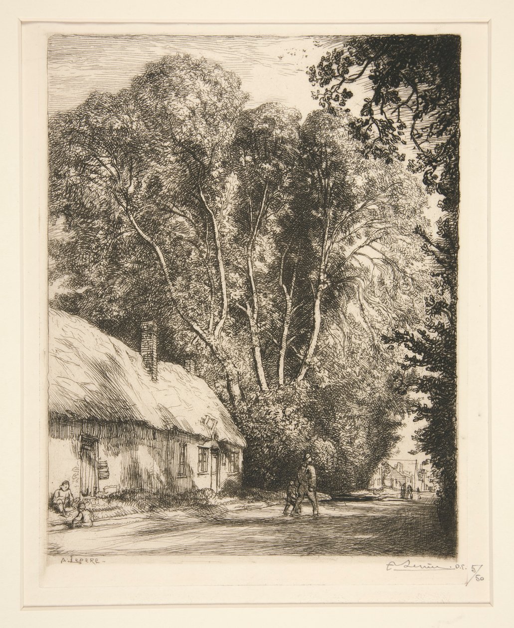 Le Bout Genet (Cvec?sur-le-Grand) od Auguste Lepere