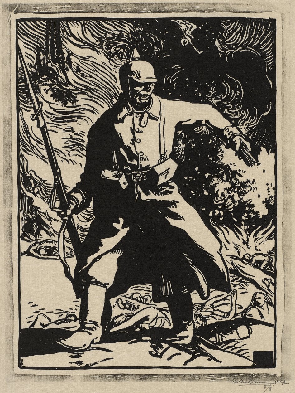 Pruský voják od Auguste Lepere