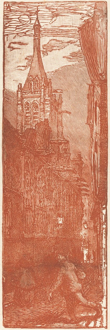Saint-Severin od Auguste Lepere