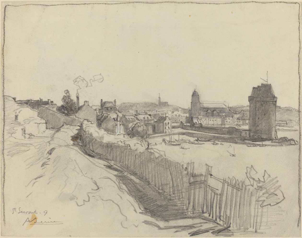 Saint-Servan od Auguste Lepere