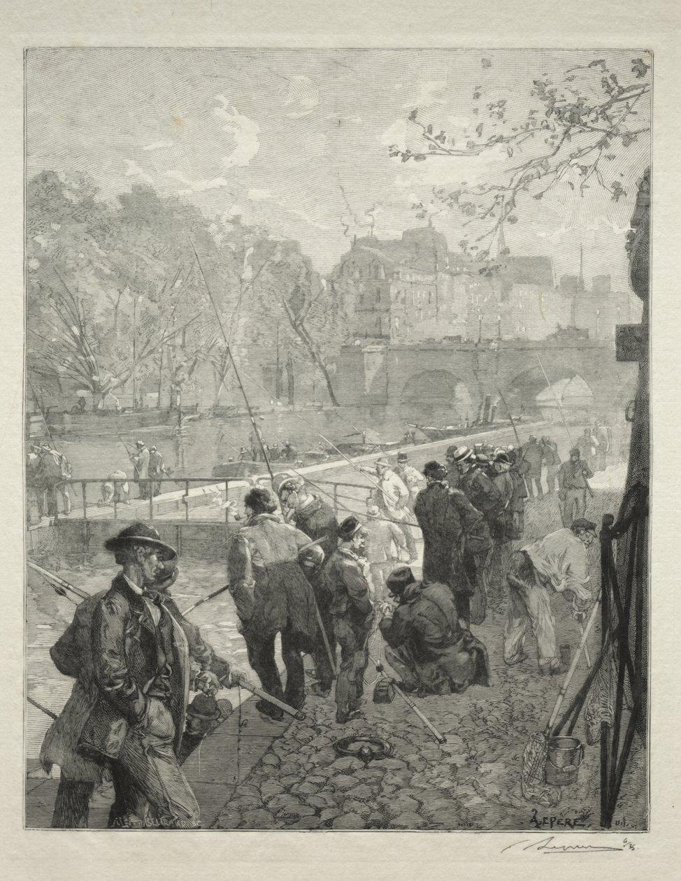 Zámek měny od Auguste Louis Lepère