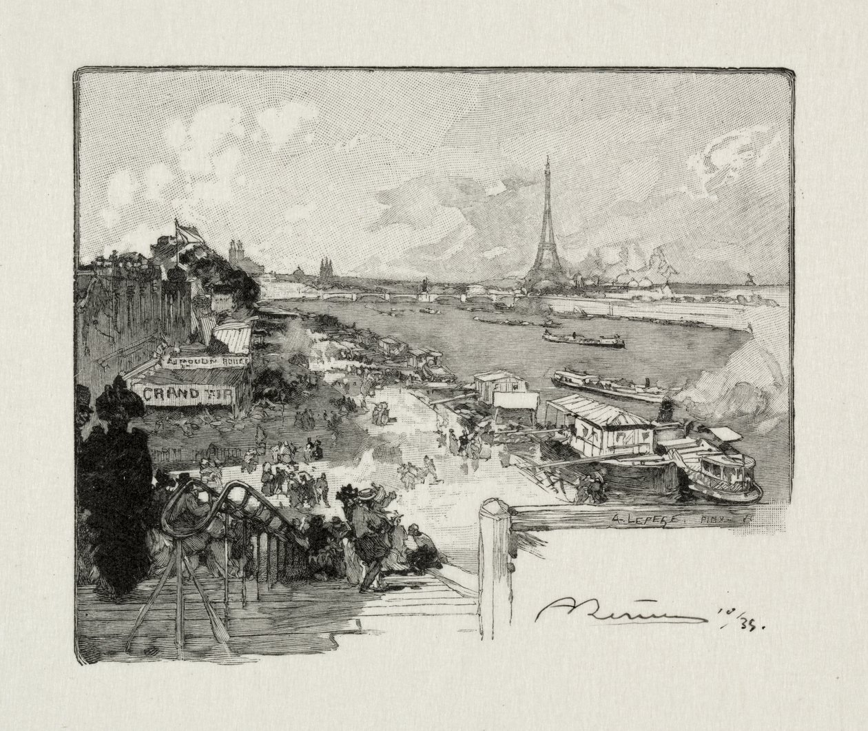 Denní bod od Auguste Louis Lepère