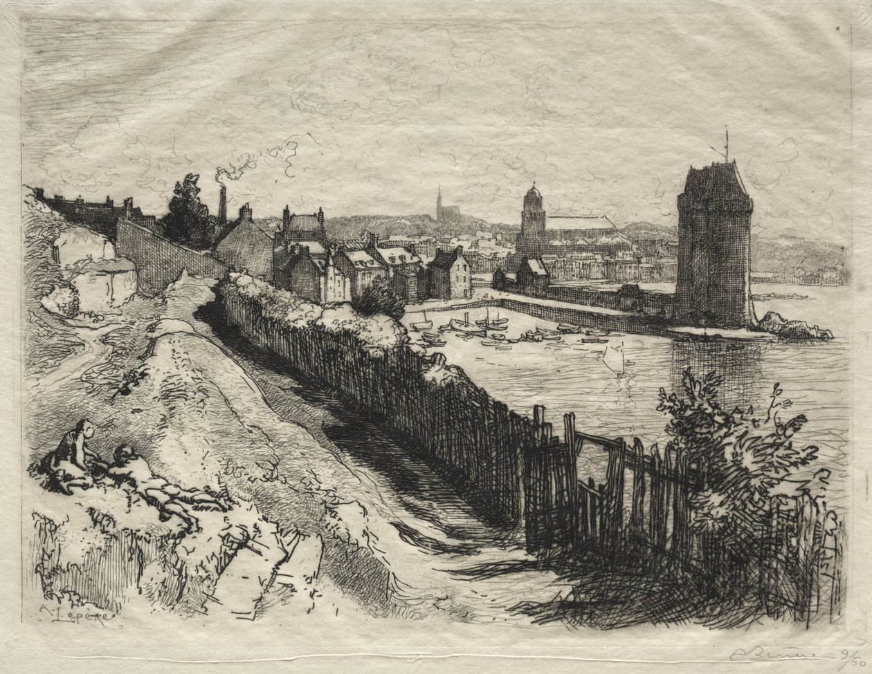 Svatý Servane od Auguste Louis Lepère