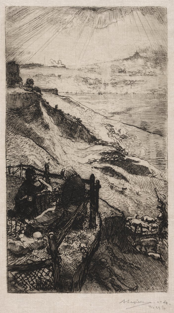 Kariéry Ameriky poblíž Paříže, 1898. od Auguste Louis Lepère