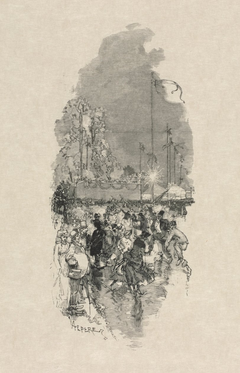 Festival od Auguste Louis Lepère