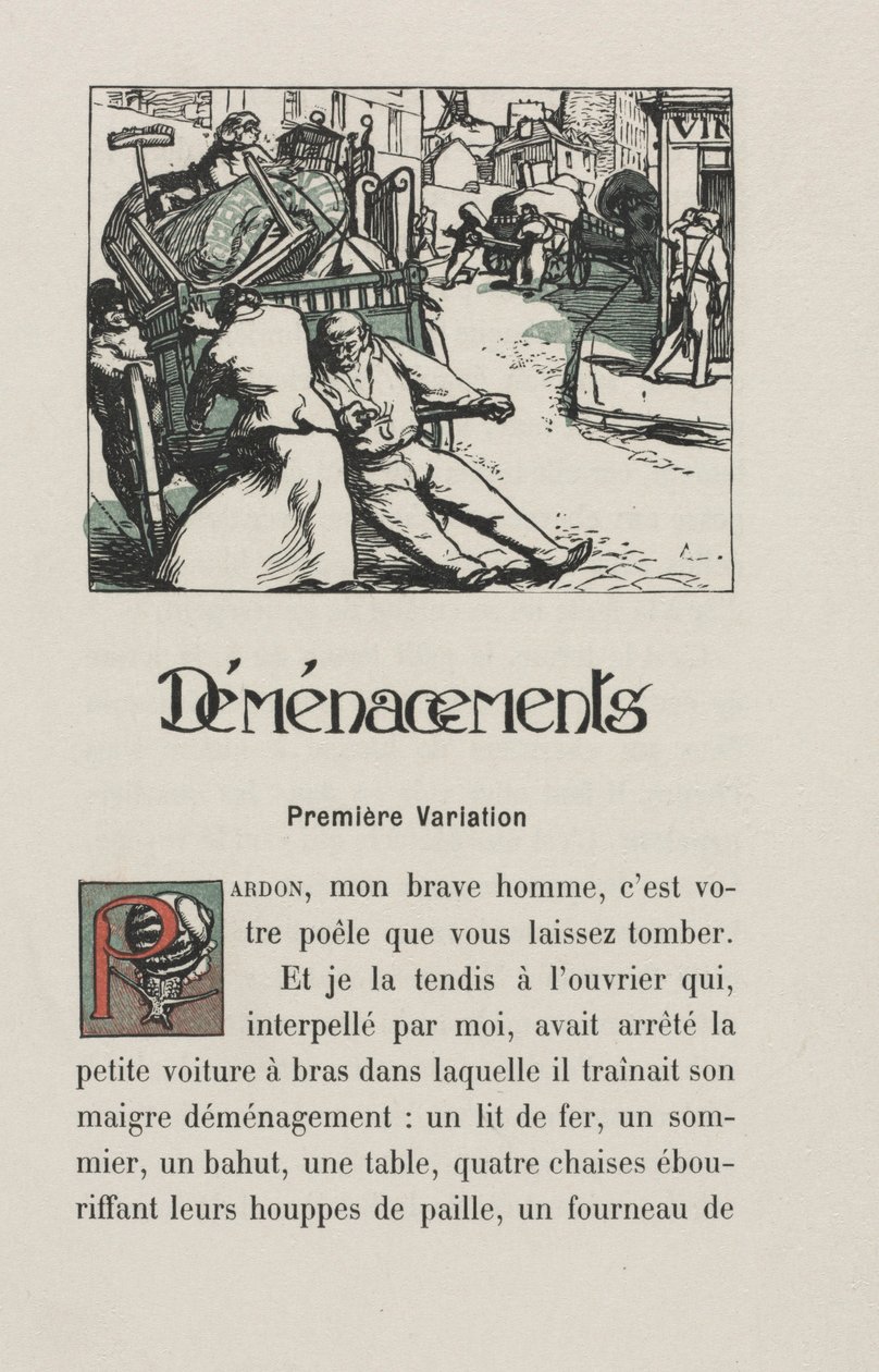 Krajiny a rohy ulic: Přesun od Auguste Louis Lepère