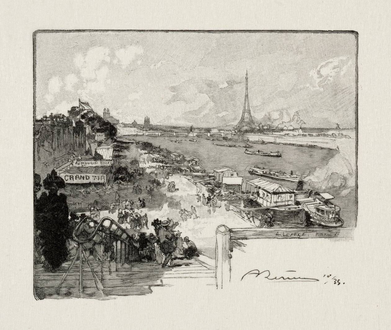 Denní bod od Auguste Louis Lepère