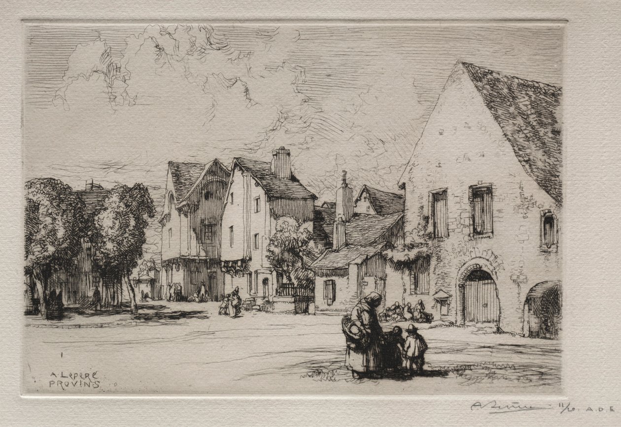 Provins . od Auguste Louis Lepère