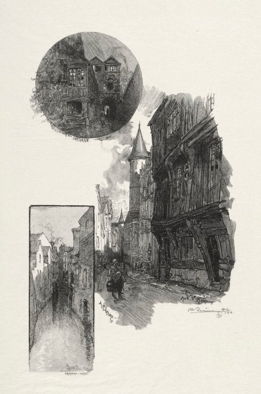 Ilustrovaný Rouen: Cour de L