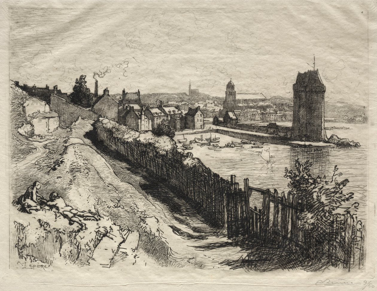 Svatý Servane od Auguste Louis Lepère