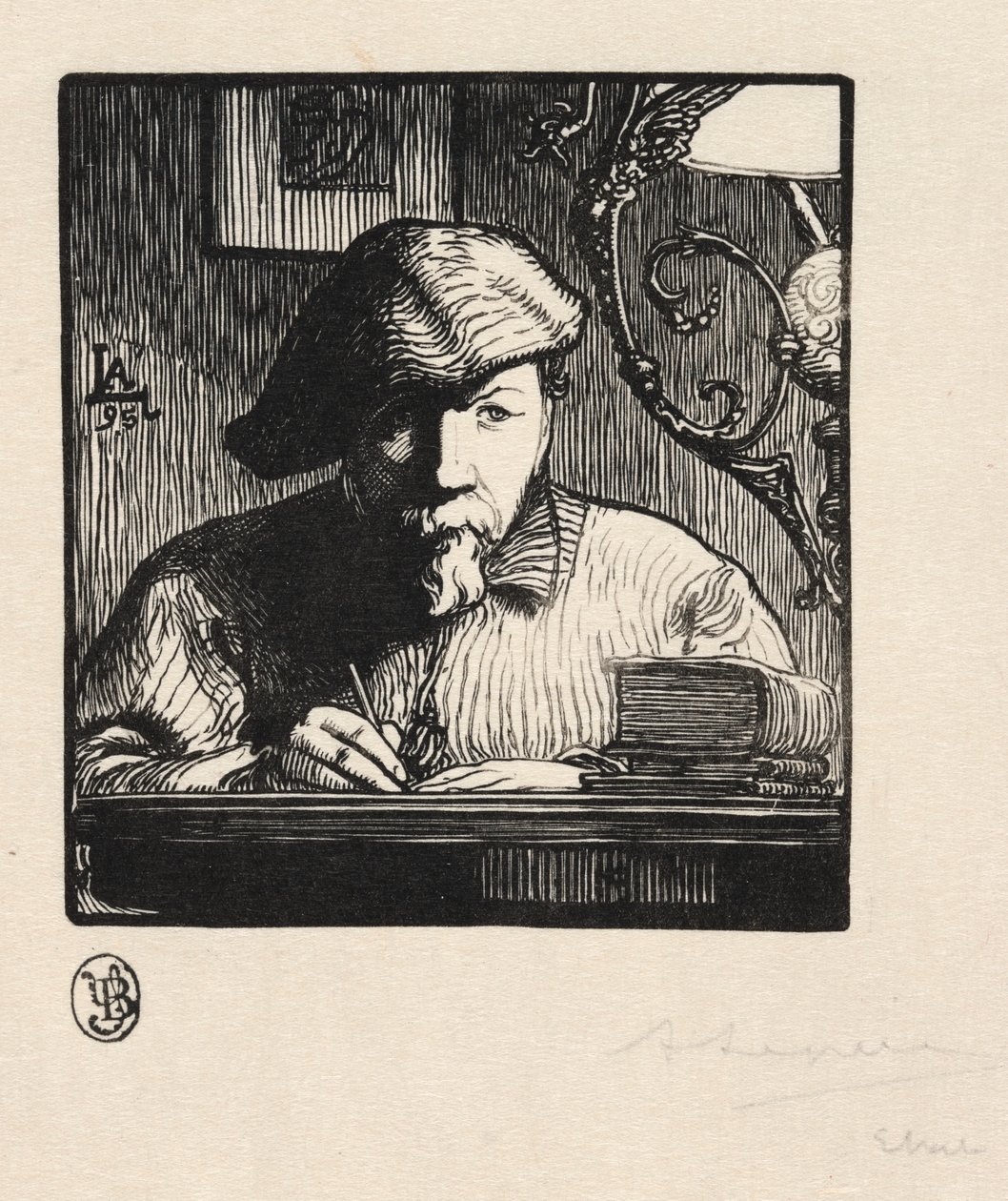 Autoportrét od Auguste Louis Lepère
